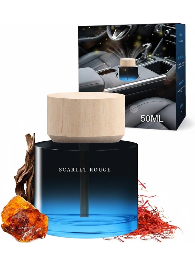 Car Air Freshener Scarlet Rouge - Saffron Amber Scent 50 ml - Image 1